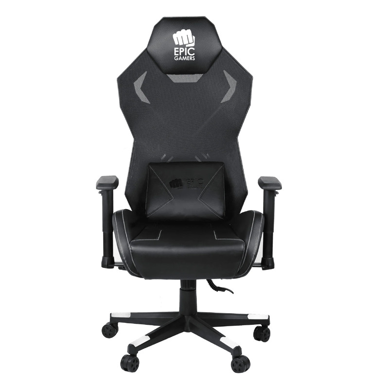 Epic Gamers Gaming Chair Model 2 - Black/White - كرسي